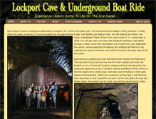 Tablet Screenshot of lockportcave.com